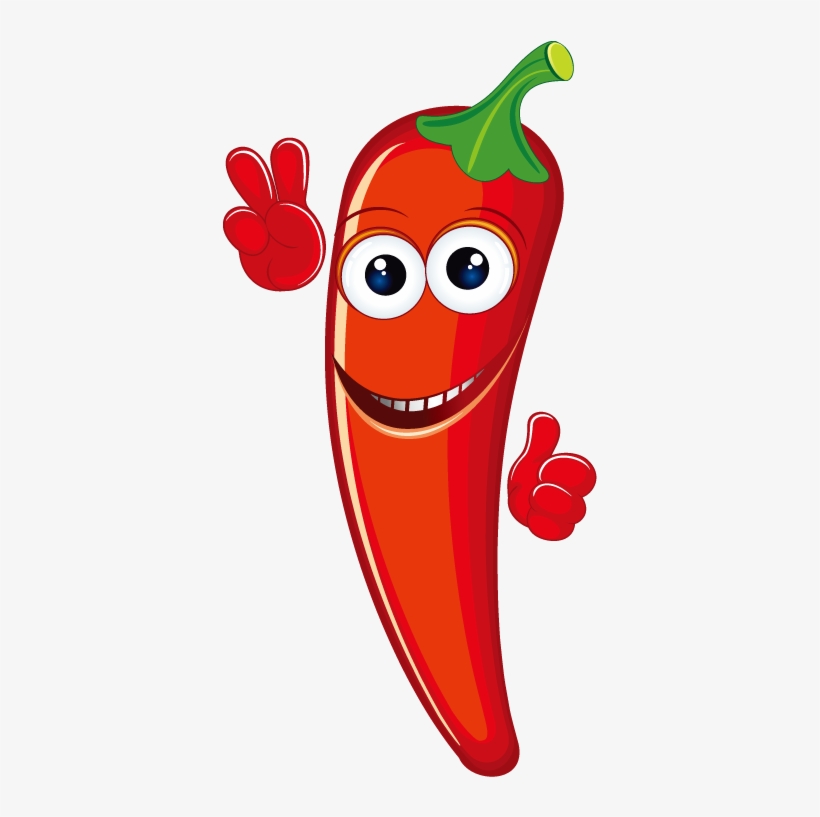 Jpg Freeuse Library Pepper Bell Chongqing Hot - Chili Pepper Cartoon Png, transparent png #6186641