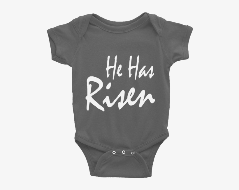 He Has Risen Infant Bodysuit - Tractor (pink) Short-sleeve Onesie | Farm Life Onesie, transparent png #6187556