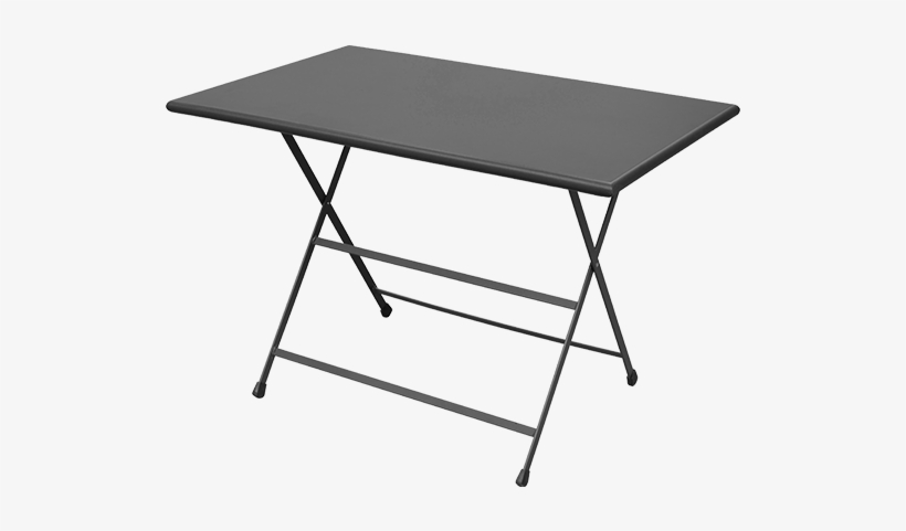 Web Arc En Ciel Large Table - Emu Arc En Ciel Foldable Table - 110 X 70 Cm. Grey, transparent png #6188407