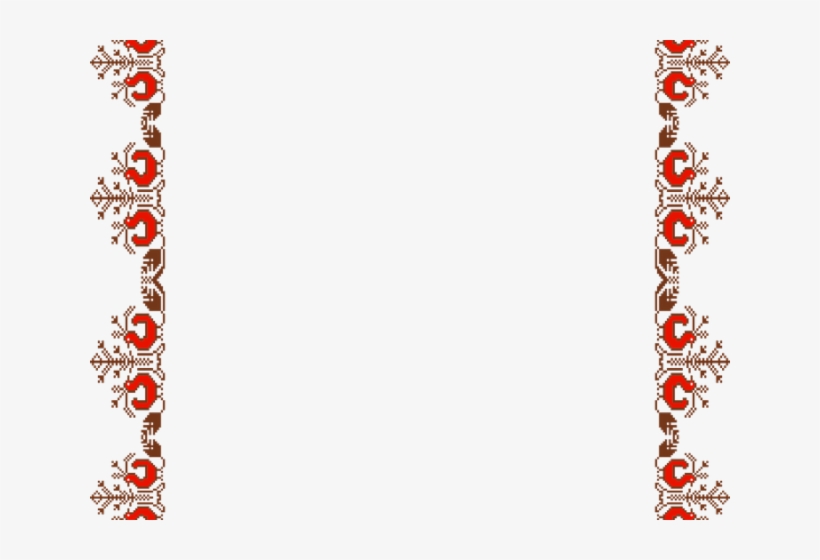 Abstract Border Cliparts - Traditional Border Designs Png, transparent png #6188696