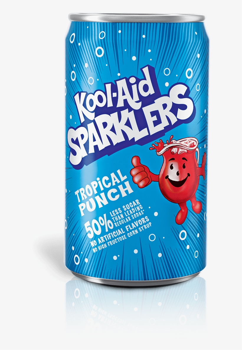 Kool Aid Sparklers Kool Aid Sparklers Tropical Punch - Kool Aid, transparent png #6189894