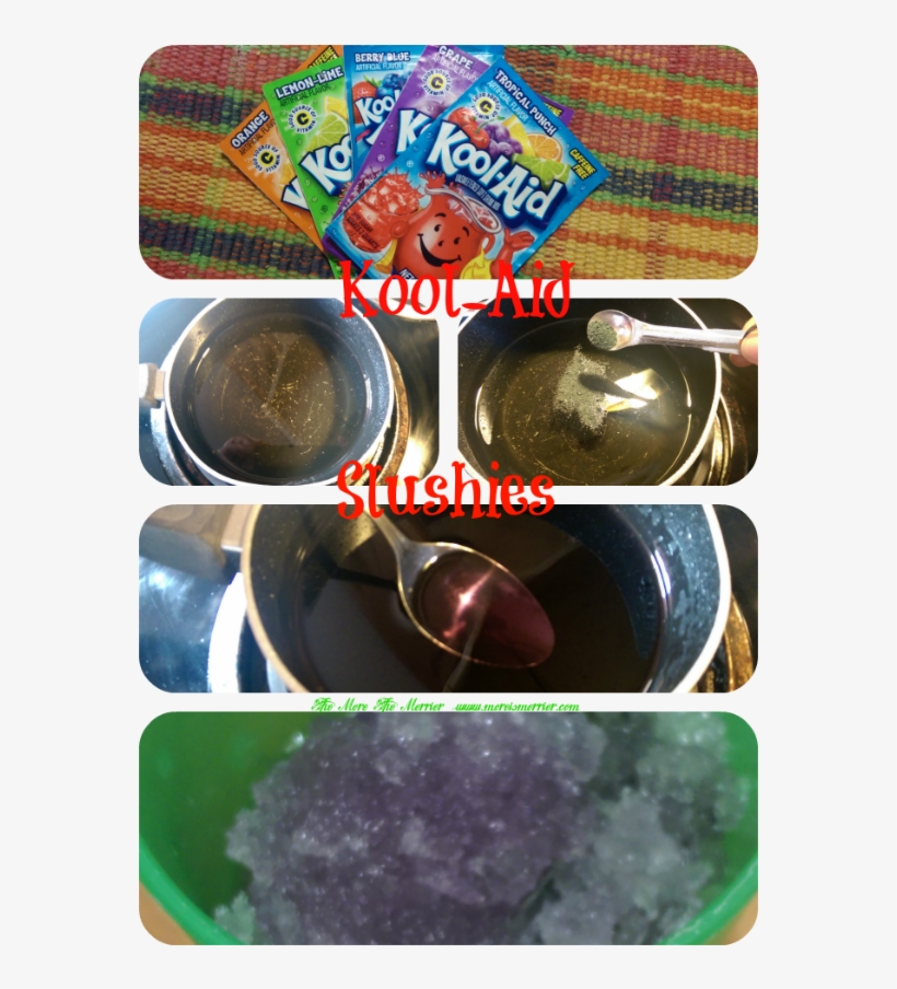 Grape Kool-aid Flavor Slushies - Kool-aid Unsweetened Drink Mix, Tropical Punch - 0.16, transparent png #6190191