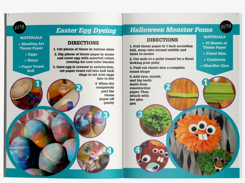 Page 16 And Page - Egg Decorating, transparent png #6190854
