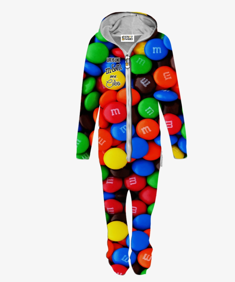 Life's Like M&m's Onesie - Fast Fresh Nuts Bulk M&m's Plain Milk Chocolate, transparent png #6191078