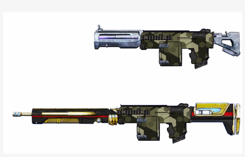 Borderlands Of Remnant - Assault Rifle, transparent png #6192021