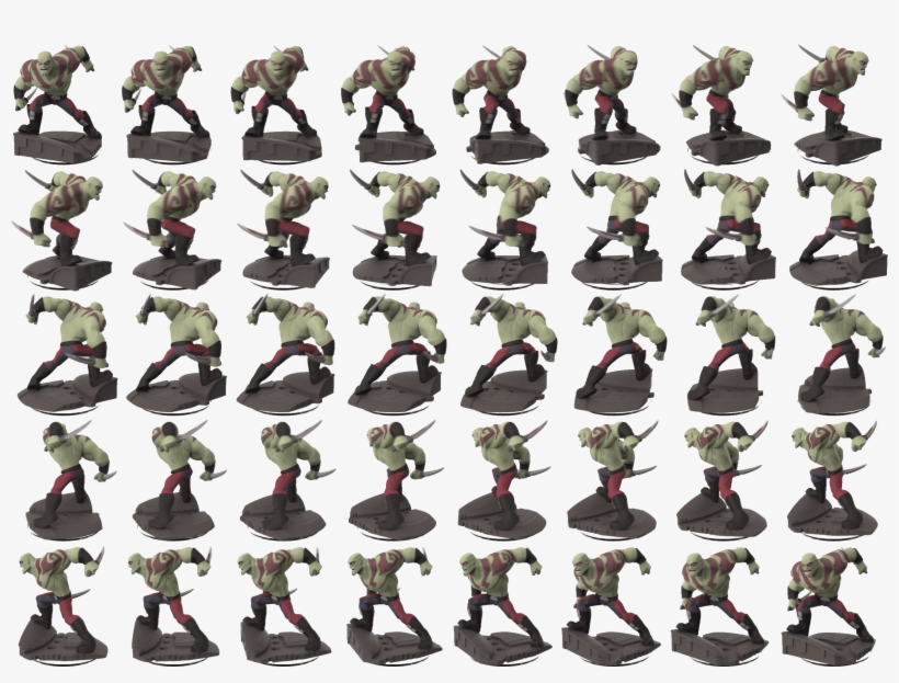 File Size - Ak Tronic Disney Infinity 2.0: Einzelfigur Drax, transparent png #6192746