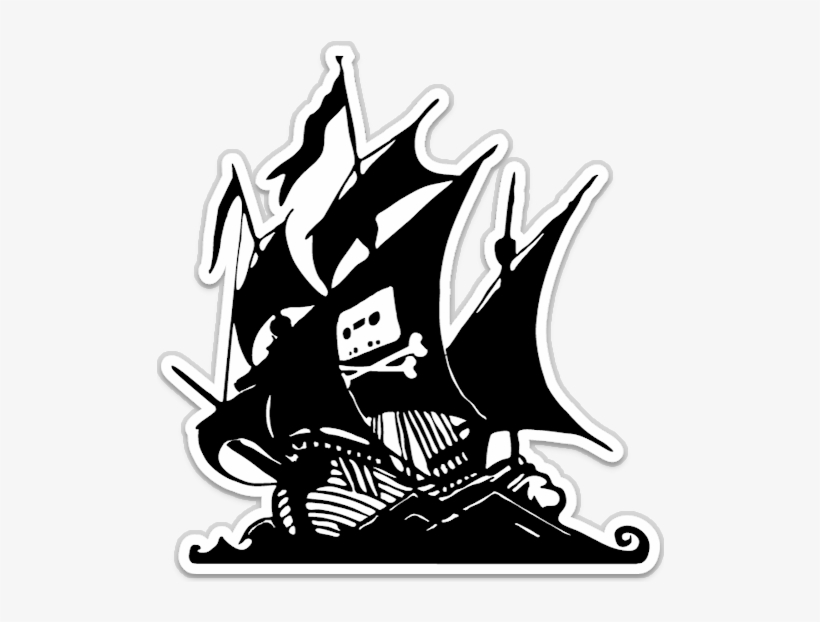 Top 10 Best Torrent Websites 2019 Updated - Pirate Bay Logo Png, transparent png #6193704