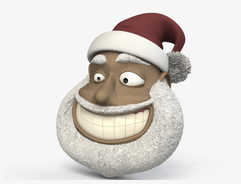 3d Santa Claus Stl, transparent png #6194568