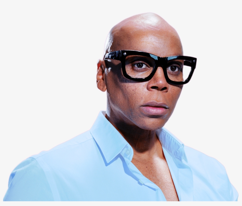 Rupaul Black Glasses - Rupaul, transparent png #6195280