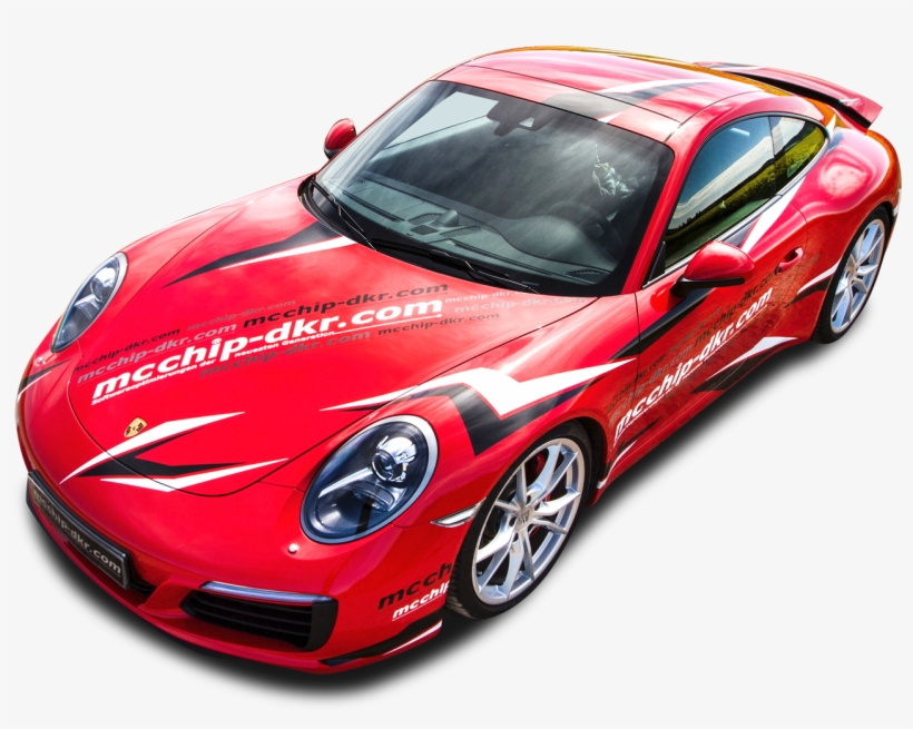 Red Porsche 991 Carrera S Racing Car Png Image - Porsche, transparent png #6196063