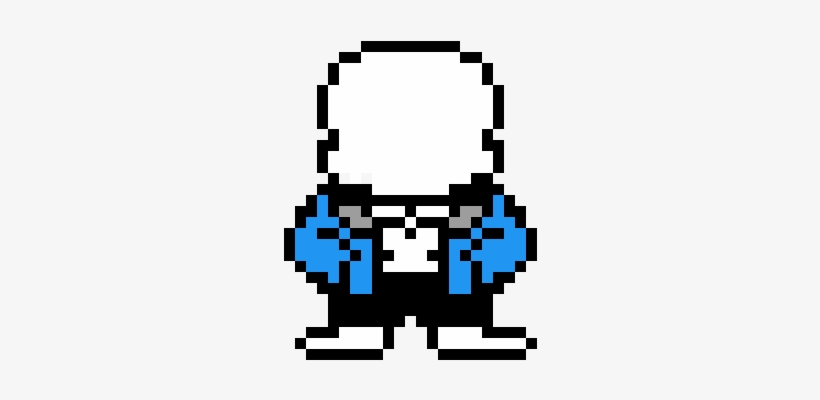 Sans Sprite - Sans Pixel In Game, transparent png #6196124