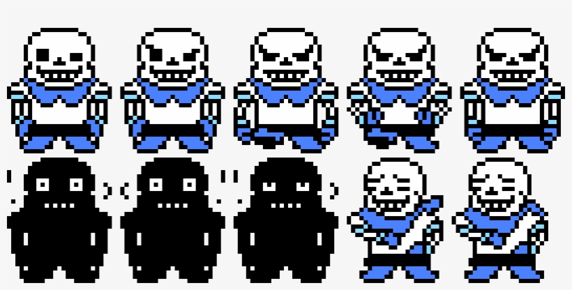 Outertale Sans Sprite - Sans Overworld Battle Sprite, HD Png Download, free  png download