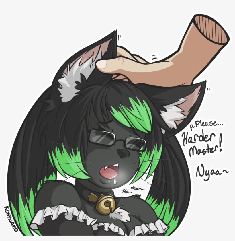 Tharkitty Gets Very Lewd Headpats - Lewd Headpats, transparent png #6196241