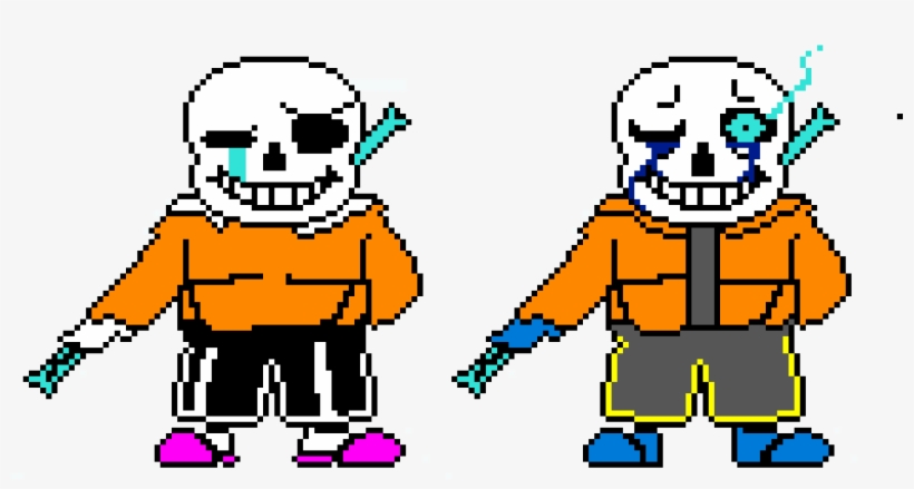 Disbelief Sans Sprite - Underswap Disbelief Sans Sprite, transparent png #6196244