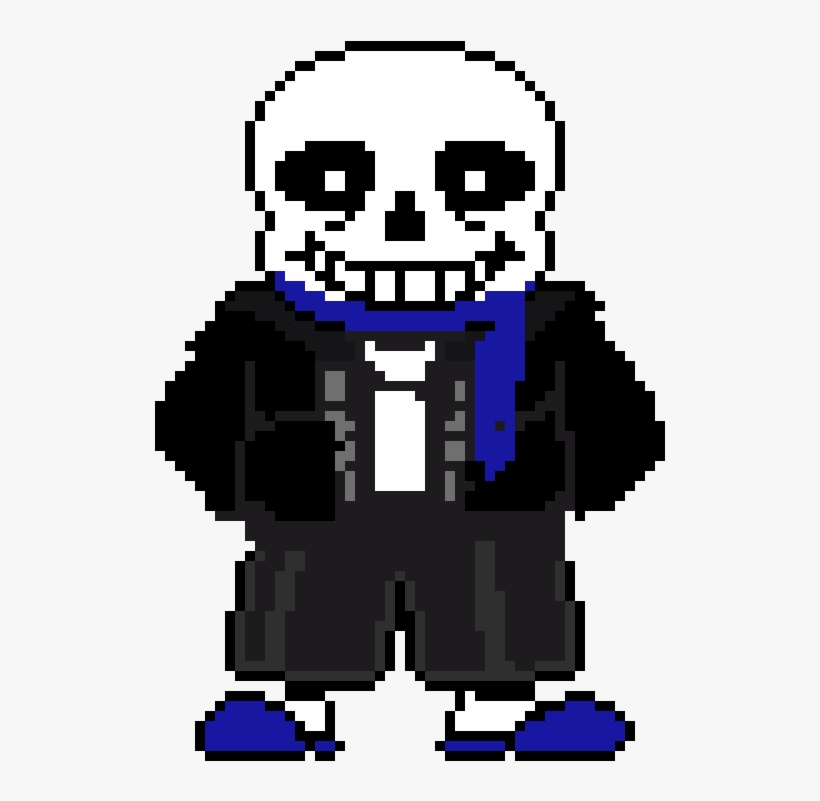 Sans Sprite Sans Battle Sprite Colored Free Transparent Png Download Pngkey