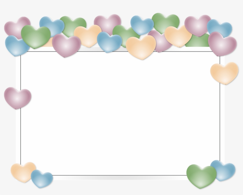 Wedding, Frame, Border, Holder, Balloons, transparent png #6196999
