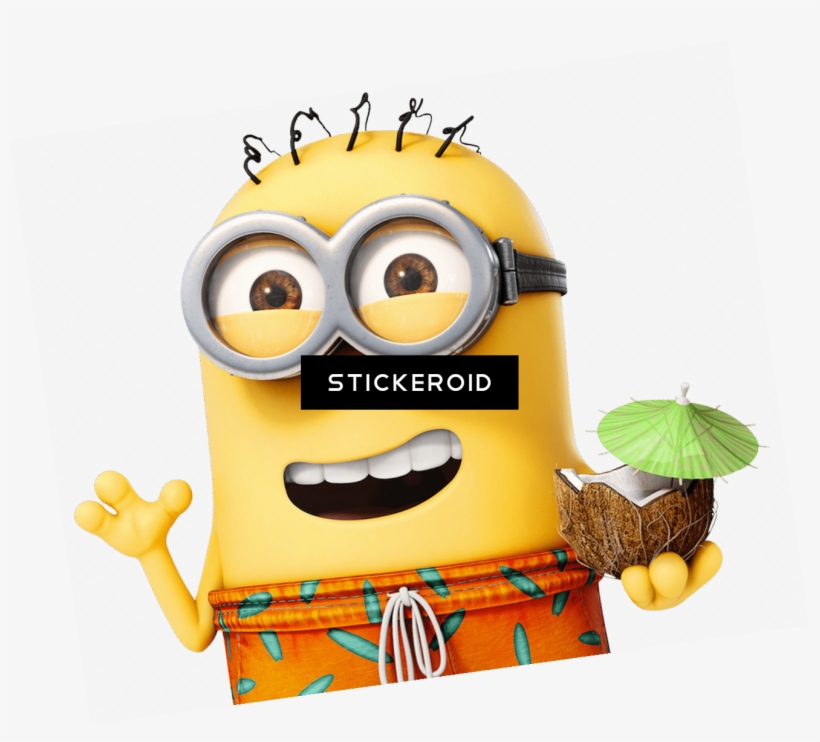 Minion On Holiday Hallyday, transparent png #6197067
