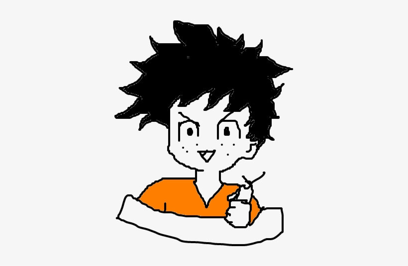 Midoriya - Drawing, transparent png #6197678