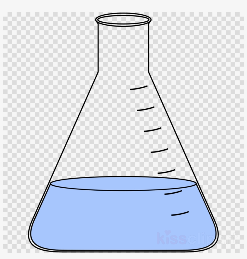 Chemistry Flask Clipart Laboratory Flasks Erlenmeyer - Flask Chemistry Png, transparent png #6198062