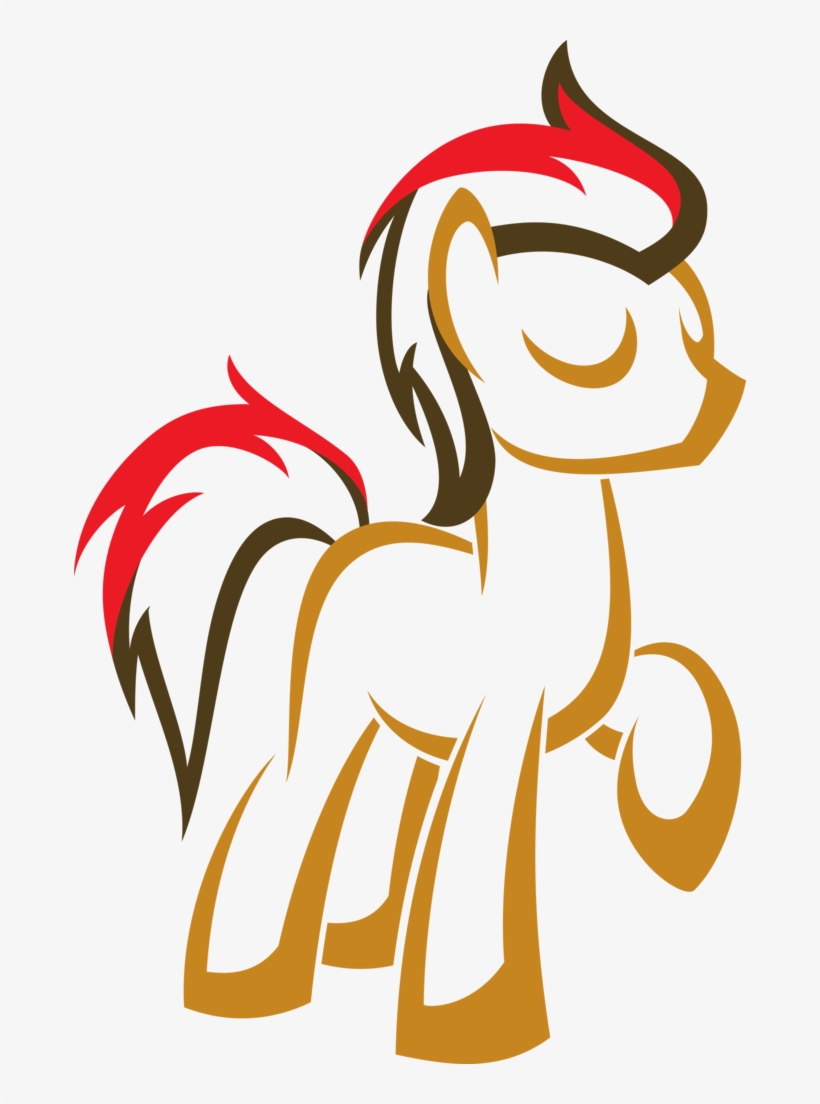 Up1ter, Earth Pony, Eyes Closed, Limited Palette, Lineart,, transparent png #6198490