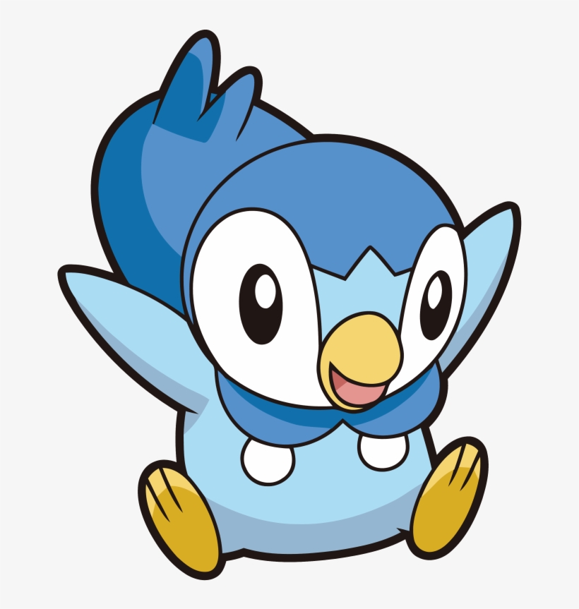 393piplup Dp Anime 8 - Piplup Pokemon Kleurplaat, transparent png #6198595