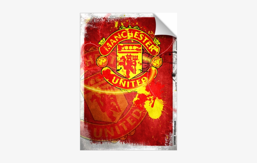 Manchester United Logo - Man U Logo Art, transparent png #620186