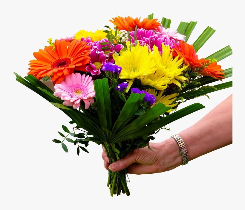 Flower Bouquet Png Transparent Image - Flowers Bouquet Png, transparent png #620433