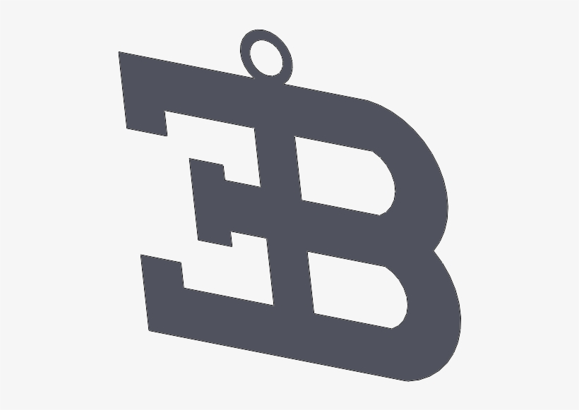 Bugatti Logo Keychain - Christian Cross, transparent png #620533