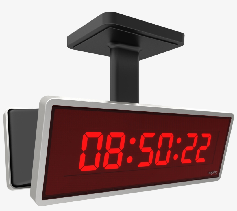 Png Image Information - Ceiling Mounted Digital Clock, transparent png #620896