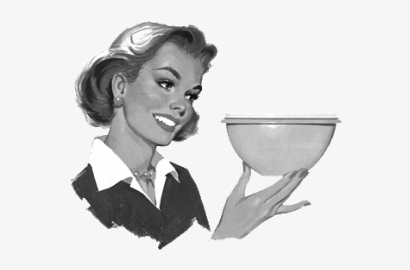 In 1951, Tupperware Was Taken From The Stores And Sold - Tupperware Retro, transparent png #621267