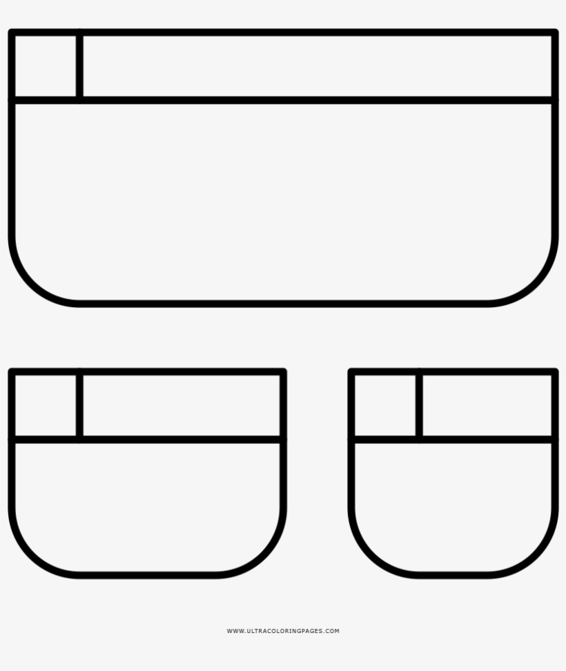 Tupperware Coloring Page - Diagram, transparent png #621310