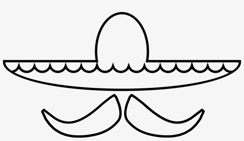 Mexican Hat - - White Mexican Hat Png, transparent png #621425