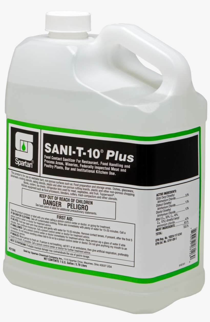 315904i Sani T 10 Plus - Bottle, transparent png #621522