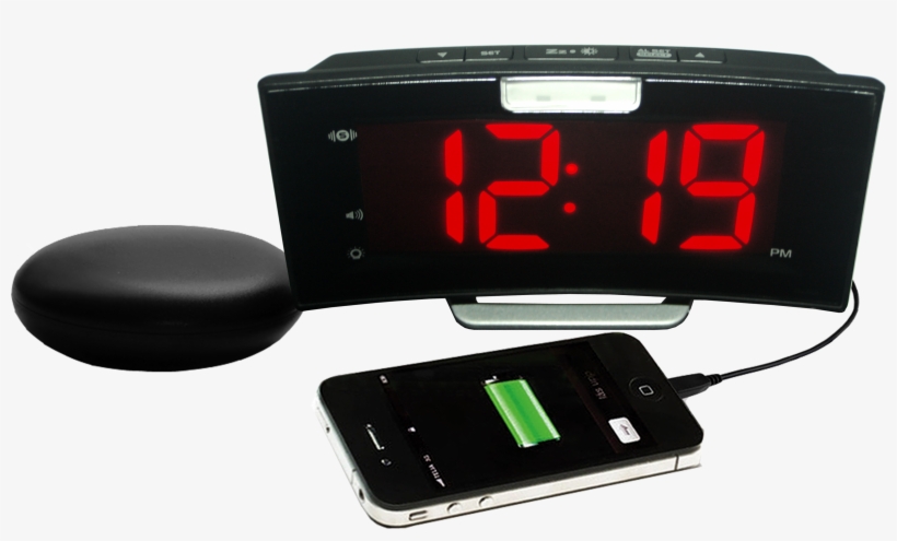 Geemarc Wake N Shake Curve Alarm Clock - Wake N Shake Curve, transparent png #621679
