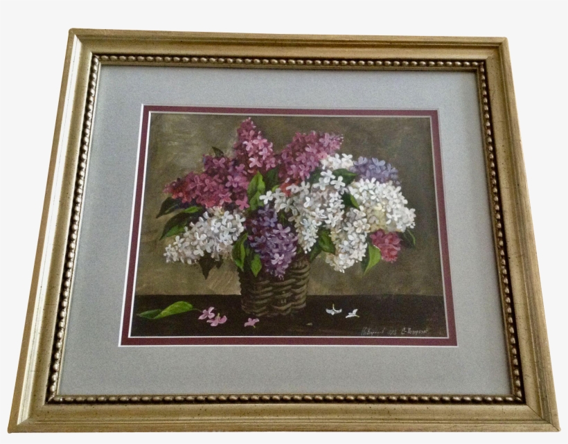 Netepeypt, Basket Of Wildflowers Still Life Watercolor - Chrysanths, transparent png #622405