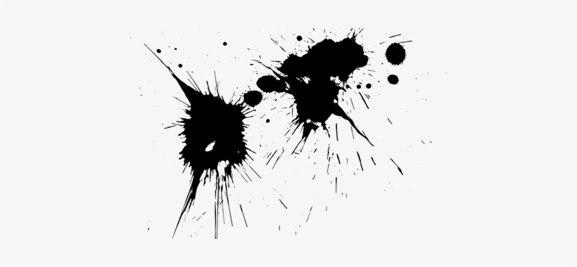 Paint Splatter Texture Png » 4k Pictures - Pzint Black Png, transparent png #622537