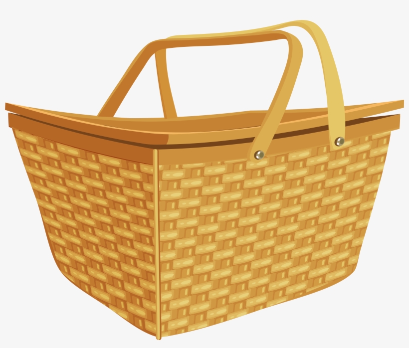 Picnic Basket Png Clip Art Image - Picnic Basket Clipart, transparent png #622563