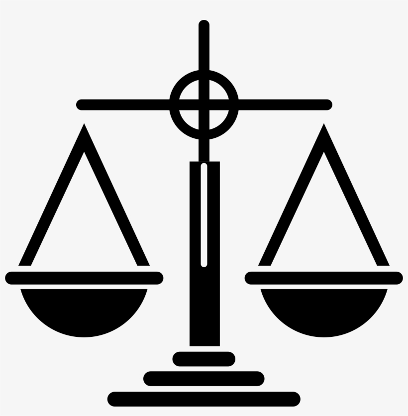 This Free Icons Png Design Of Scales Of Justice Icon, transparent png #622811