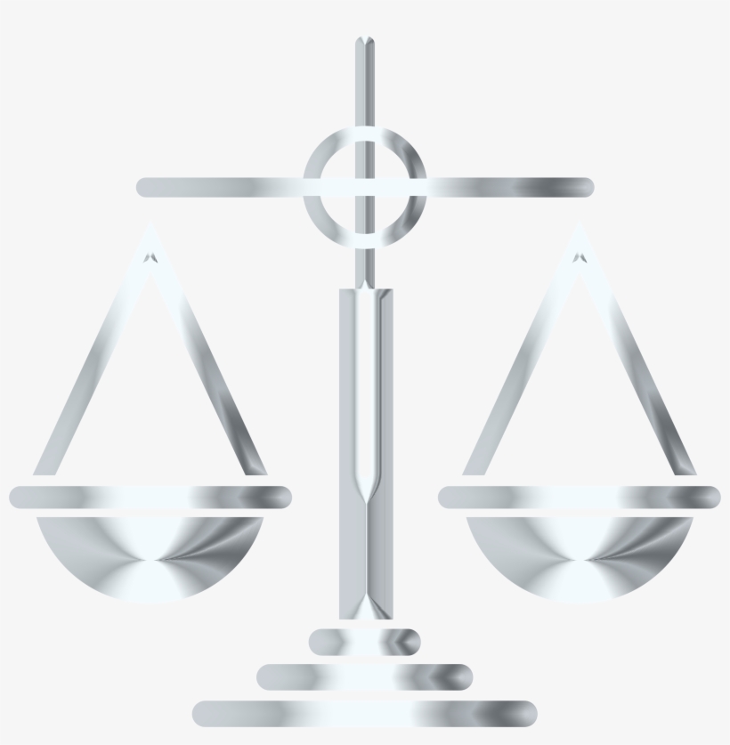 This Free Icons Png Design Of Silver Scales Of Justice, transparent png #623057