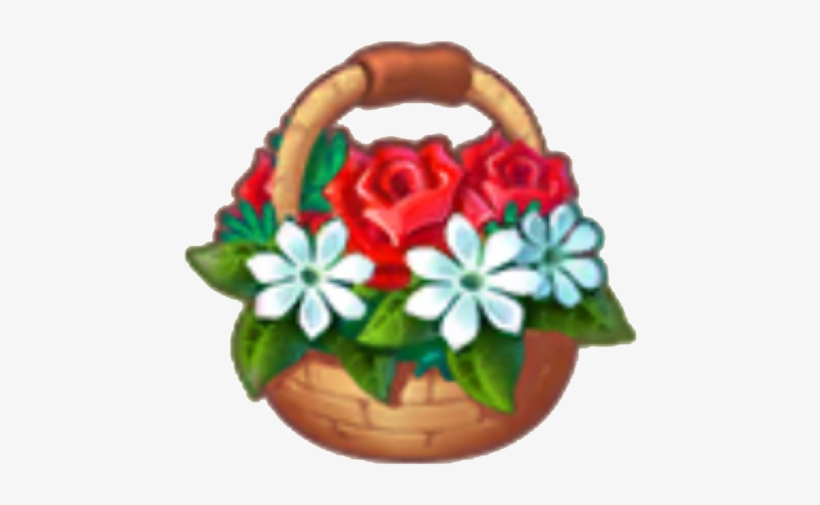 Flower Basket - Jasmine, transparent png #623351