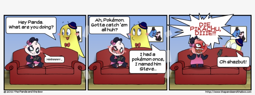 Comic 2011 04 25 The Pokemon - Panda Do Pokemon, transparent png #623397