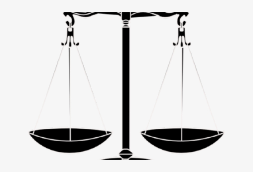 Scales Of Justice Clipart - Clip Art, transparent png #623529