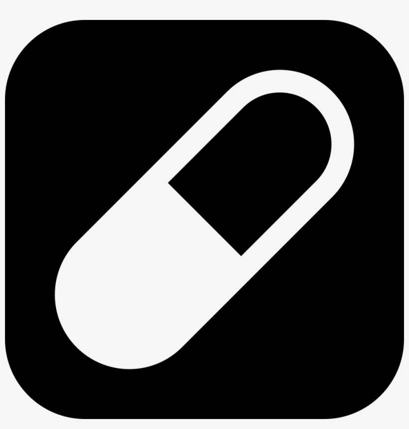 Medicine Capsule Symbol On - Medicine Icon Png White, transparent png #623670