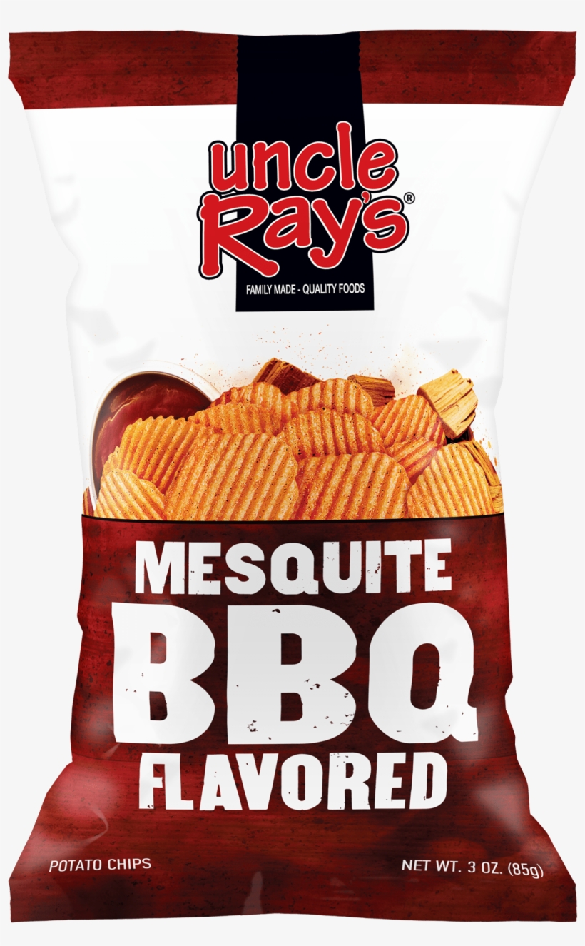 Discover More - Uncle Rays Barbecue Stickered Potato Chip - 4.5 Oz., transparent png #623866