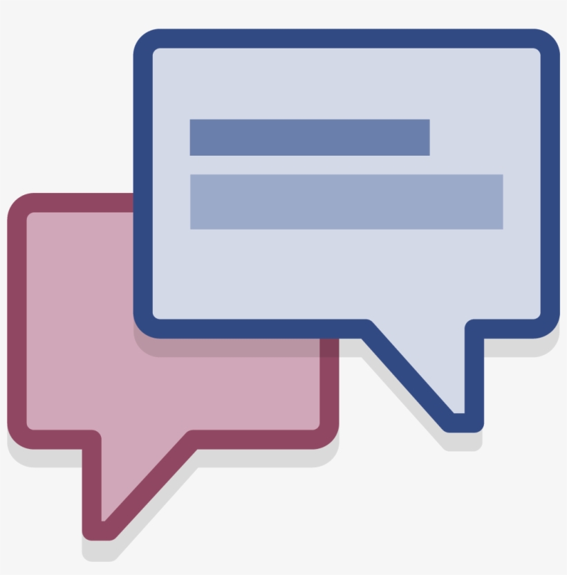 Facebook Chat Clipart Online Chat Facebook Messenger - Facebook Comment Icon Png, transparent png #624067