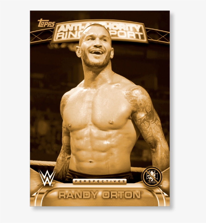 2016 Topps Wwe Randy Orton - Randy Orton, transparent png #624327