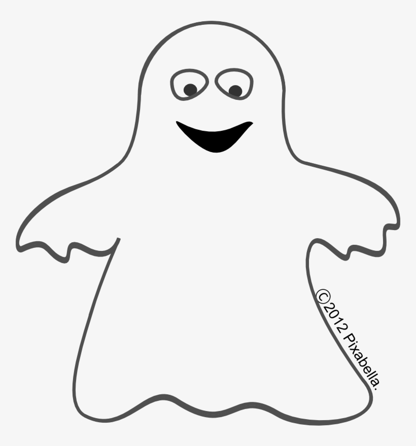 28 Collection Of Clipart Halloween Ghost - Halloween Ghost Cut Outs, transparent png #624368