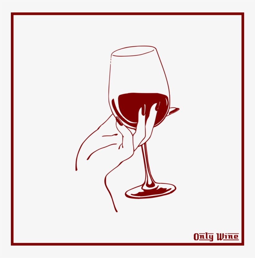 Red Wine Wine Glass Wine Tasting - Lady With Wine Glass, transparent png #624763