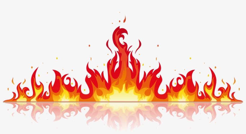 Real Fire Png - Fire Flame Vector Png, transparent png #624764