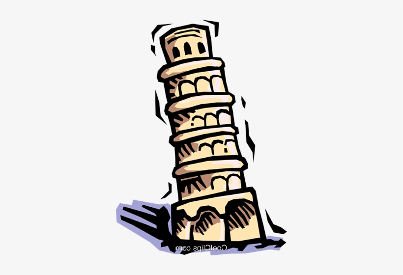 Leaning Tower Of Pisa Royalty Free Vector Clip Art - Leaning Tower Of Pisa, transparent png #624806